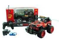 Masina R/C 1:16, Jeep cu lumina, 4 functii, incarcator