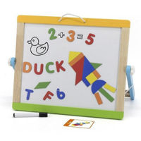 Набор для творчества Viga 44545 Magnetic Dry Erase and Chalk Board