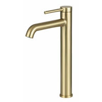 Baterie lavoar Gappo G1006-23 Satin Gold, înalt