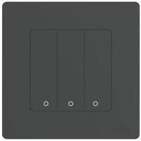 Выключатель электрический Moes ZS-SR-EU3-LN-GY-MS