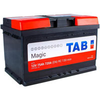 Автомобильный аккумулятор TAB MAGIC 78Ah 750EN 278x175x190 -/+ (57549)