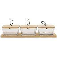 Контейнер для хранения пищи Florina 3K1174 Mika, sticla, 3x270ml