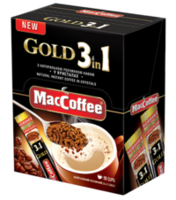 MacCoffee 3в1 freeze dried Gold (20пак в упаковке)