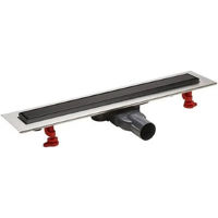 Trap de duș Wirquin Slim+ Venisio 500mm Black (30723950)