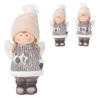 Decor de Crăciun și Anul Nou Promstore 34215 Statueta Inger fetița 15.5cm