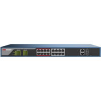 Switch/Коммутатор Hikvision DS-3E1318P-E (16port PoE Long distance)