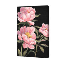 Картина по номерам BrushMe BS54305 40x50cm Eco, Limba bujorilor
