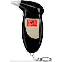 Алкотестер GTX PDATLCDBK, Digital Alcohol Tester LCD Digital Display, Black