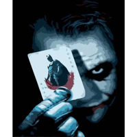 Tablou pe numere Strateg R 9 / 2 (HH071)(40679) Joker cu cărți, 40x50 cm