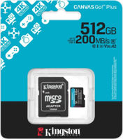 Флеш карта памяти SD Kingston SDCG4/512GB, microSD Class10 A2 UHS-I U3 (V30)