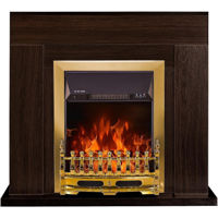 Șemineu electric ArtFlame Agnes & Galileo gold, 850x950x300 mm, Wenge