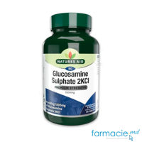 Glucozamina sulfat 2KCl 1500mg comp. N90 (fara sare) Natures Aid