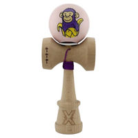 Активная игра Essa 164575 Kendama Super Sticky X Original, 7.5x6x18cm, Maimuță, roz