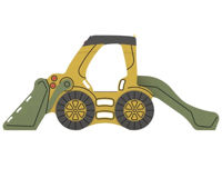 Игровой комплекс с горкой  "Excavator" DS-52