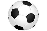 Мяч футбольный классический 21cm, 280g