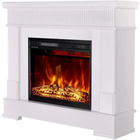 Șemineu electric ArtFlame Ideal & Lorance, 882x1044x279 mm, Alb