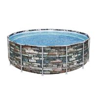 Pool Power Steel 427x122cm, 15232L, cadru metalic