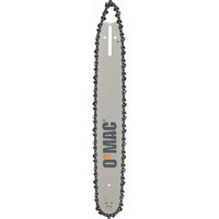 Accesoriu pentru fierăstrăie O'MAC Șină de ghidare și lanț pentru ferăstrău cu lanț 34D 3/8-1.5