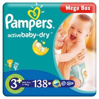 Pampers (3+) Mega Pack Midi   N138