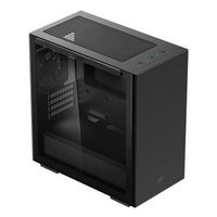 Case mATX Deepcool MACUBE 110, w/o PSU, 1x120mm,Tempered Glass,Magnetic Side Panels, 2xUSB3.0, Black