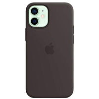Чехол для смартфона Apple iPhone 12 mini Silicone Case with MagSafe Black MHKX3