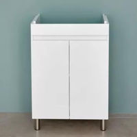 Шкаф под умывальник Bayro Trend Duo Soft 550 белый мат