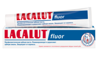 Зубная паста Lacalut Fluor, 75мл