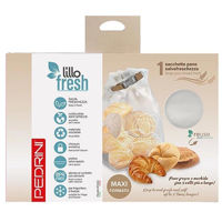 Контейнер для хранения пищи Pedrini 52742 Punga depozitare produse de panificatie 20x20x41cm, reutilizabila