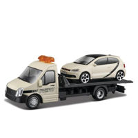 Машина Bburago 18-31400 Masina de tractare 1:43 +VW GTI Mark 5