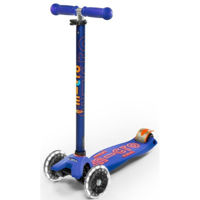 Самокат Micro MMD067 Maxi Deluxe LED Blue