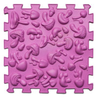 Коврик игровой Ortek 09223 Коврик-пазл массажный 26х26 cm Mushrooms