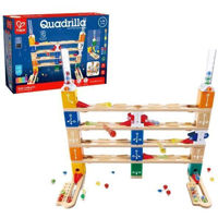 Конструктор Hape E6028 Set Quadrilla Baza de codificare, 125 elemente