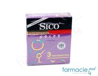 Prezervative Sico N3 Color (colorat-aromate)