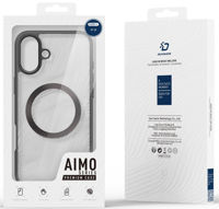 Чехол для смартфона Dux Ducis iPhone 16 AIMO with MagSafe, Black