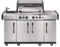Мангал Enders Gratar pe gaz Kansas II Pro 4 SIK Profi Turbo Bucatarie (871433)