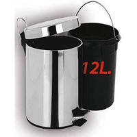Урна для мусора Artex 21.35.12 Cos de gunoi inox 12 L