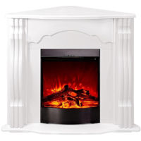 Șemineu electric ArtFlame Clasic de colt & Corsica, 882x950x473 mm, Alb