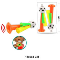 Спортивное оборудование miscellaneous 408 Fluier plastic multicolor cu fir Fotbal 102673