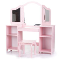 Set de mobilier pentru copii Chipolino DIWH02409156 set pink