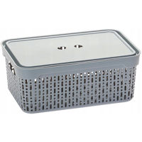 Короб для хранения Promstore 57116 Morsetta XL, 39.3x30x13cm, gri