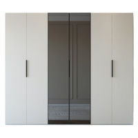 Dulap Bayro Modena 2700x2400x530 белый