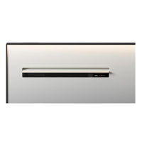 Аксессуар для встраиваемой техники Falmec MODULE PANEL AIR WALL 150cm LEFT White Glass Black PROFILE