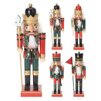 Decor de Crăciun și Anul Nou Promstore 12805 Suvenir Spargatorul de nuci 25cm, lemn (4 modele în sort.)