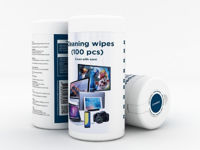 Cleaning wipes for screens with Alcohol Gembird "CK-AWW100-01", Tube 100 pcs.