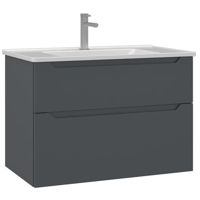 Шкаф под умывальник Orka Messina 85 Anthracite