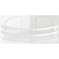 Полка для ванной Teknotel LM007 Raft coltar 24x24x17cm, metal alb