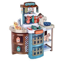 Игровой комплекс для детей Promstore 01268 Set de jocuri Barbershop pentru animale in valiza 43buc