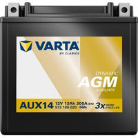 Автомобильный аккумулятор Varta Aux 12V 13Ah 200EN 150х87х146 -/+ (513106020)