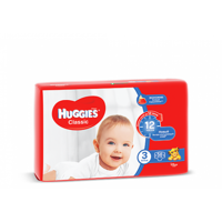 Huggies подгузники Classic Jumbo 3, 4-9кг,58 шт