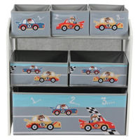 Cutie depozitare U-Grow UGDJ02-CAR Dulap depozitare jucarii Mașinele